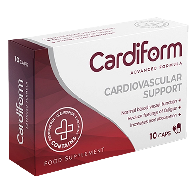 Cardiform капсули прегледи, мнения, цена, аптека